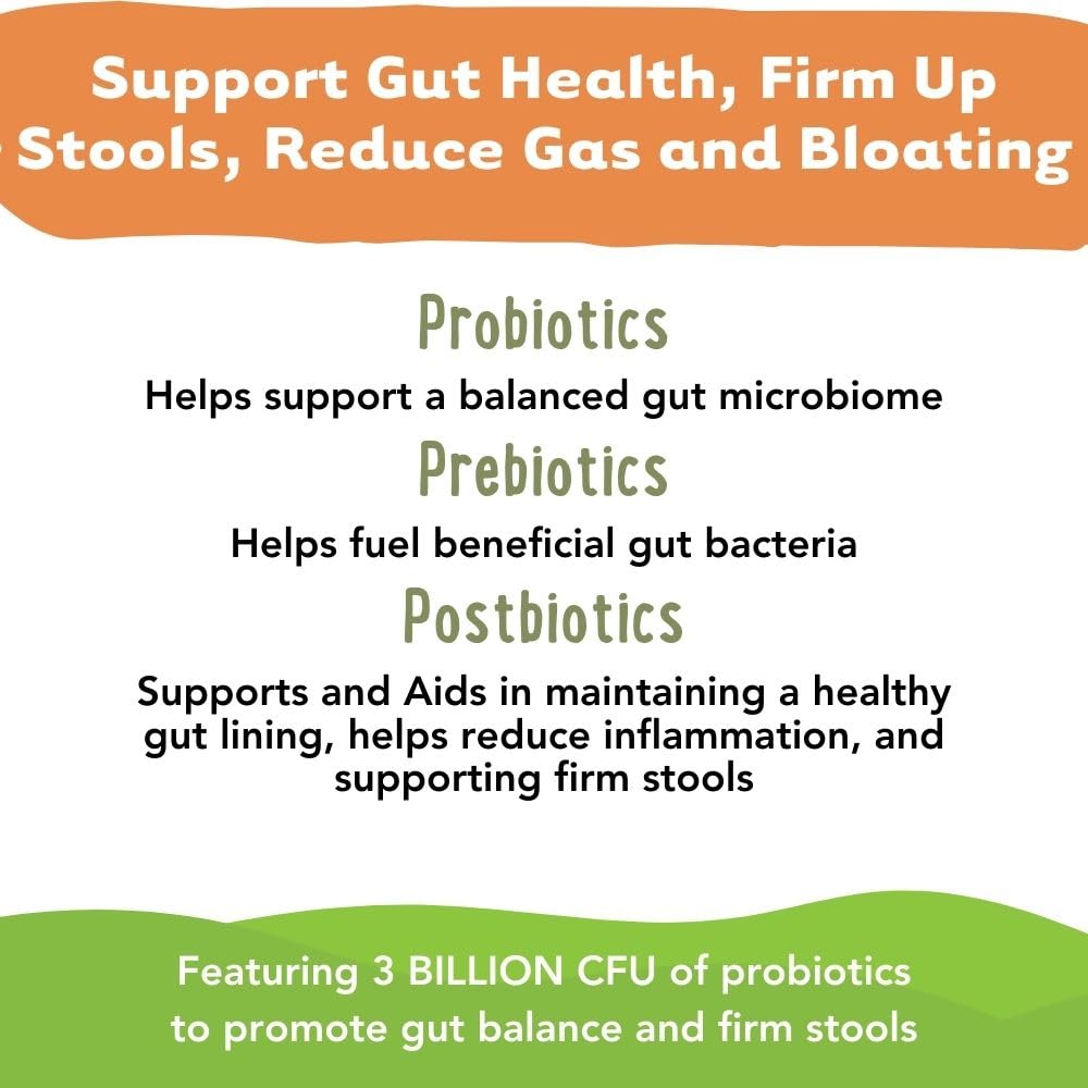 iHeartDogs Pupkin Probiotics, Prebiotics, Postbiotics, & Fiber for Dogs with Pumpkin, Gut Soothing Bone Broth & Mushrooms iHeartDogs uk supplements