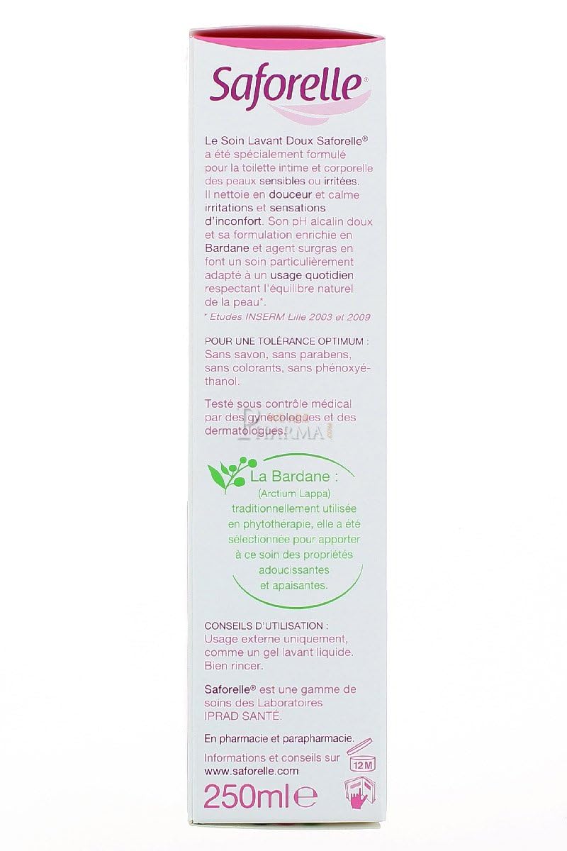 Saforelle Gentle Cleansing Care 2X250ml Saforelle uk supplements
