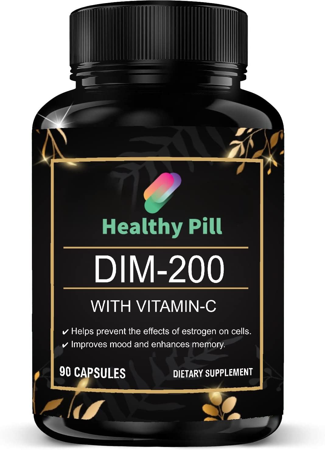 DIM Supplement 200 mg | Estrogen Balance for Women & Men | Hormone Balance, Hormonal Acne Supplements Generic uk supplements