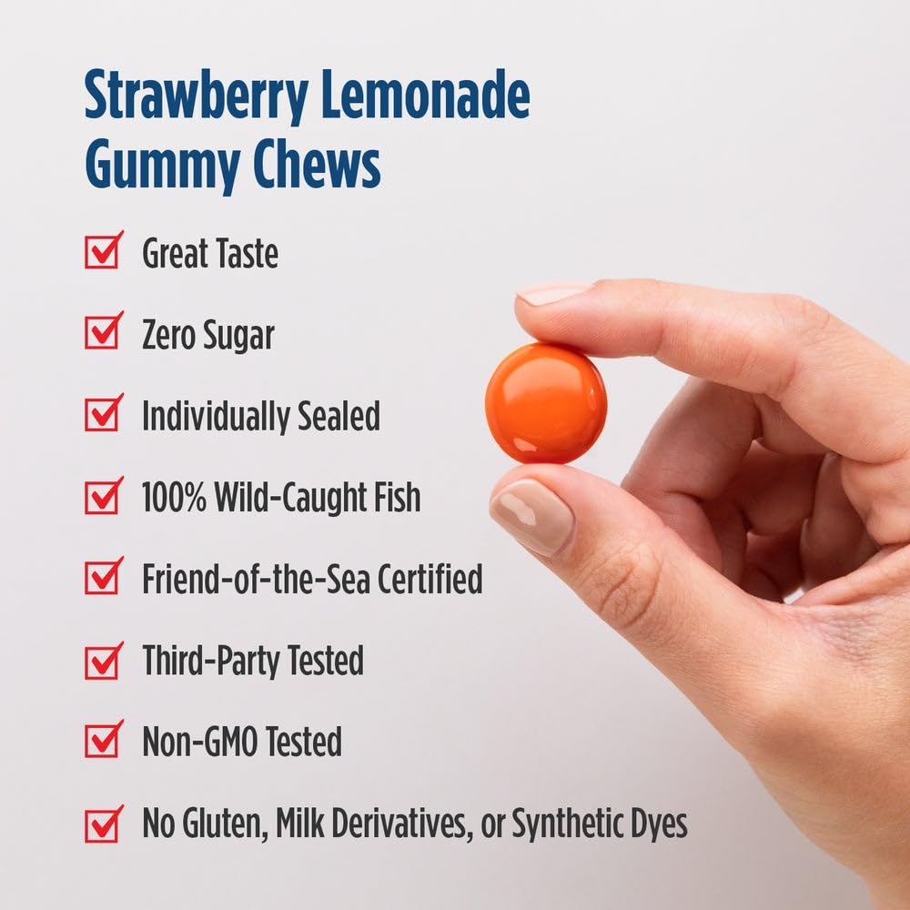 Nordic Naturals Children’s Eye Health Gummies, Strawberry Lemonade - 30 Gummies for Kids - 484 mg Total Omega-3s DHA, Lutein & Zeaxanthin - Brain Health, Antioxidant Support, Non-GMO - 30 Servings Nordic Naturals uk supplements