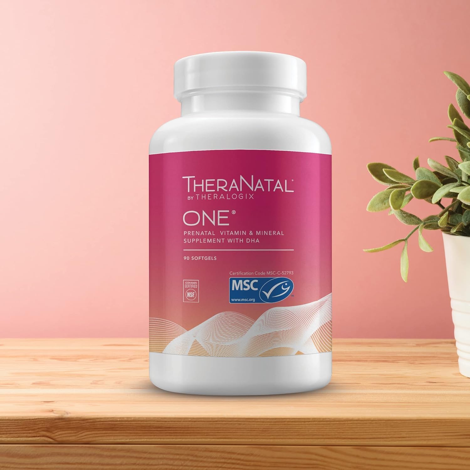 Theralogix TheraNatal One Prenatal Vitamin - 90-Day Supply - Prenatal Multivitamin Theralogix uk supplements