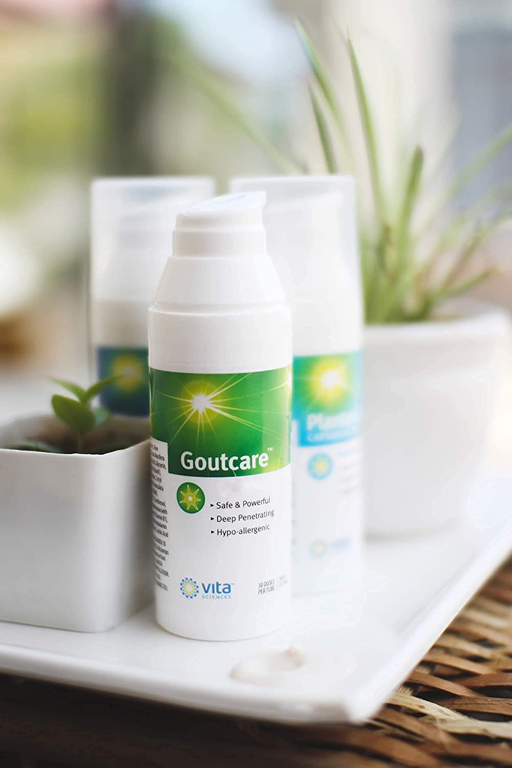 Vita Sciences GoutCare Soothing Cream for Occasional Discomfort. Intensive Soothing Cream - Fast-Acting Topical Application for Comfort Where and When You Need It Most. Safe & Effective Vita Sciences uk supplements