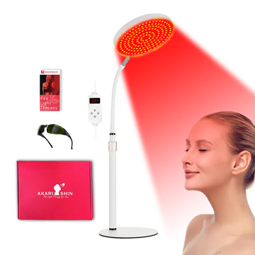 Akarishin Red Light Therapy Lamp for Face- Facial and Body Treatment with Adjustable Height Stand Akarishin uk supplements