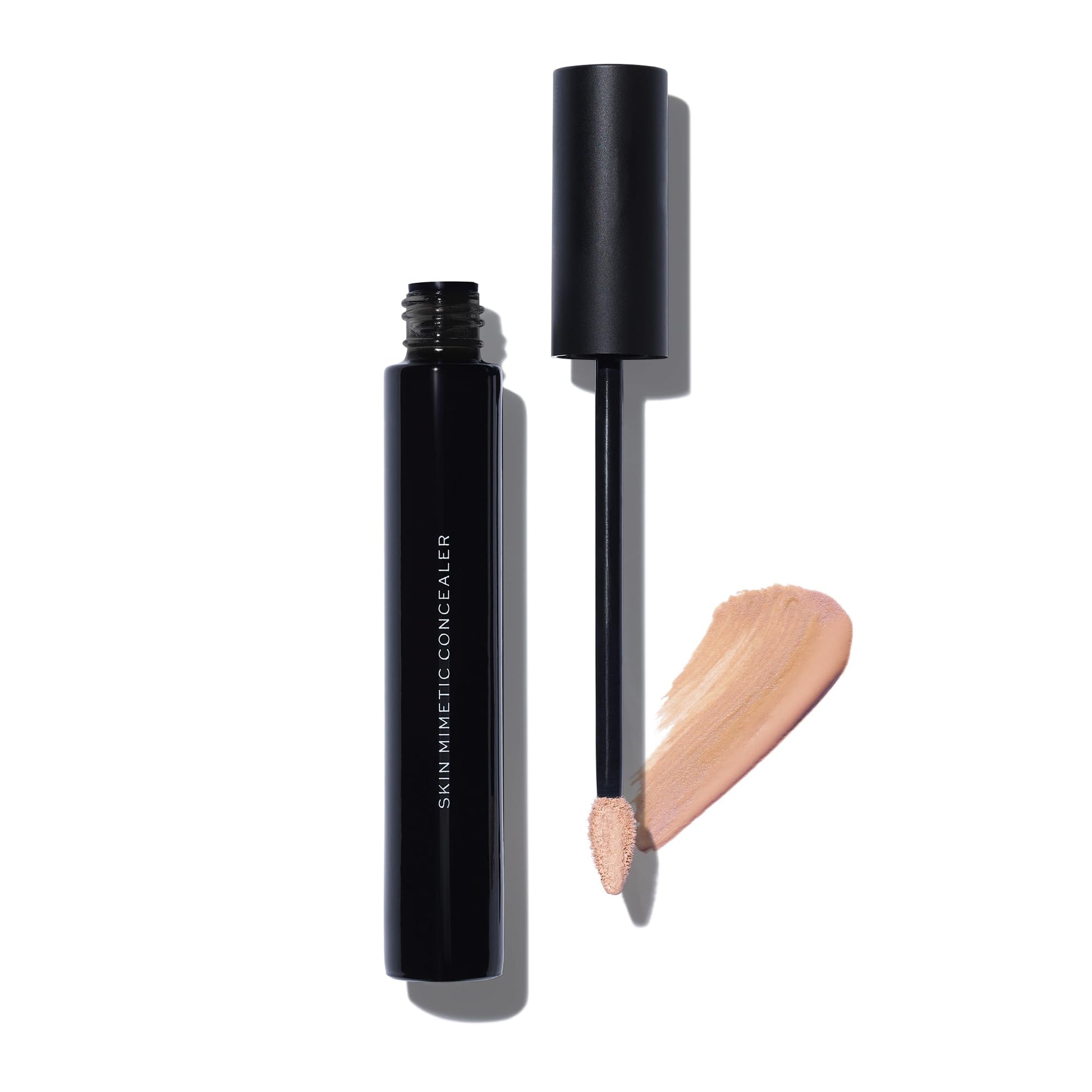 MAKE Beauty Skin Mimetic Concealer Buildable Medium Coverage Hydrating Concealer for Dark Circles Spot Concealing Brightening Crease-Free, Including Mature Skin. Radiant Finish. 08 Medium Tan Neutral MAKE uk supplements
