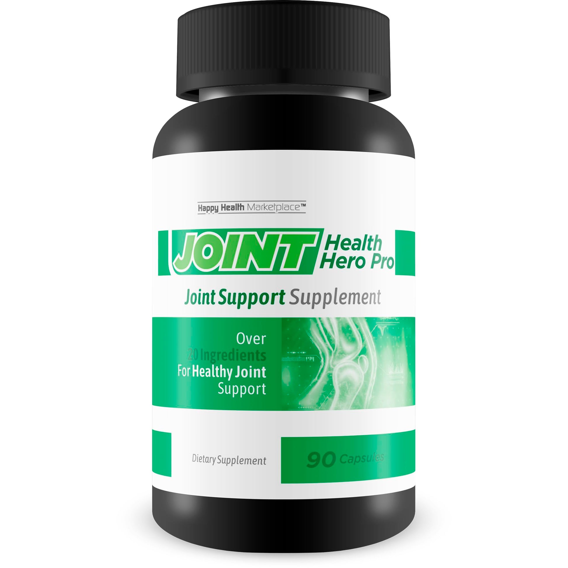 Joint Health Hero Pro - Our Best Joint & Bone Support Supplement - Turmeric - Vitamin D - Vitamin C - for Knees, Hips, Hands, Feet, Back, Neck, and More - Our Best Vitamin D Formula Happy Health Marketplace uk supplements