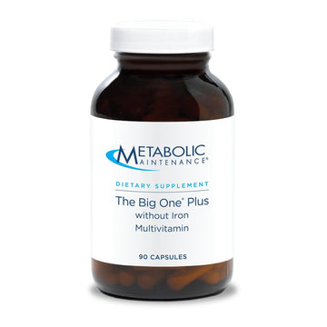 Metabolic Maintenance The Big One Plus Multivitamin without Iron - Iron Free Multivitamin for Women & Men with Vitamin A, C, Minerals Metabolic Maintenance uk supplements