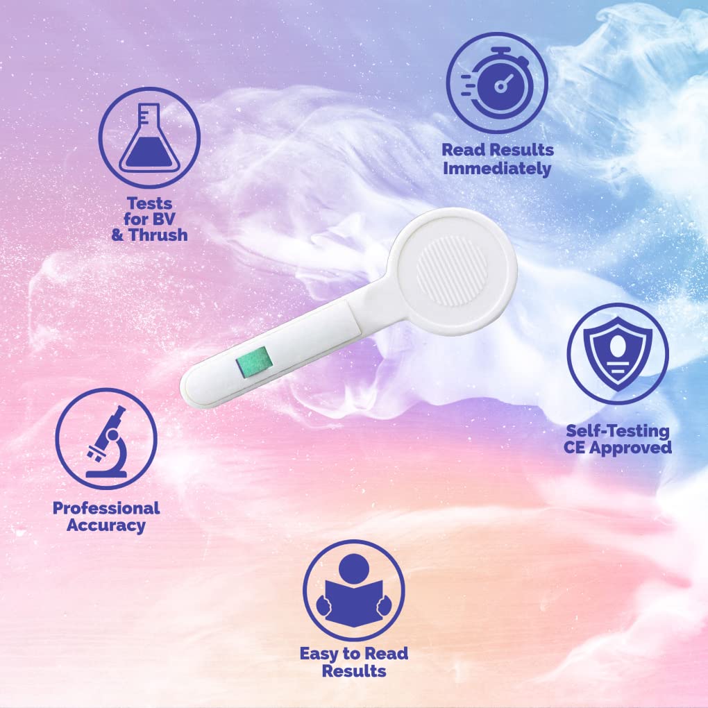 One Step Vaginal pH Bacterial Vaginosis Test Kit, 5 Test Kits, BV, Yeast Infection, Feminine Vaginal Health One Step uk supplements