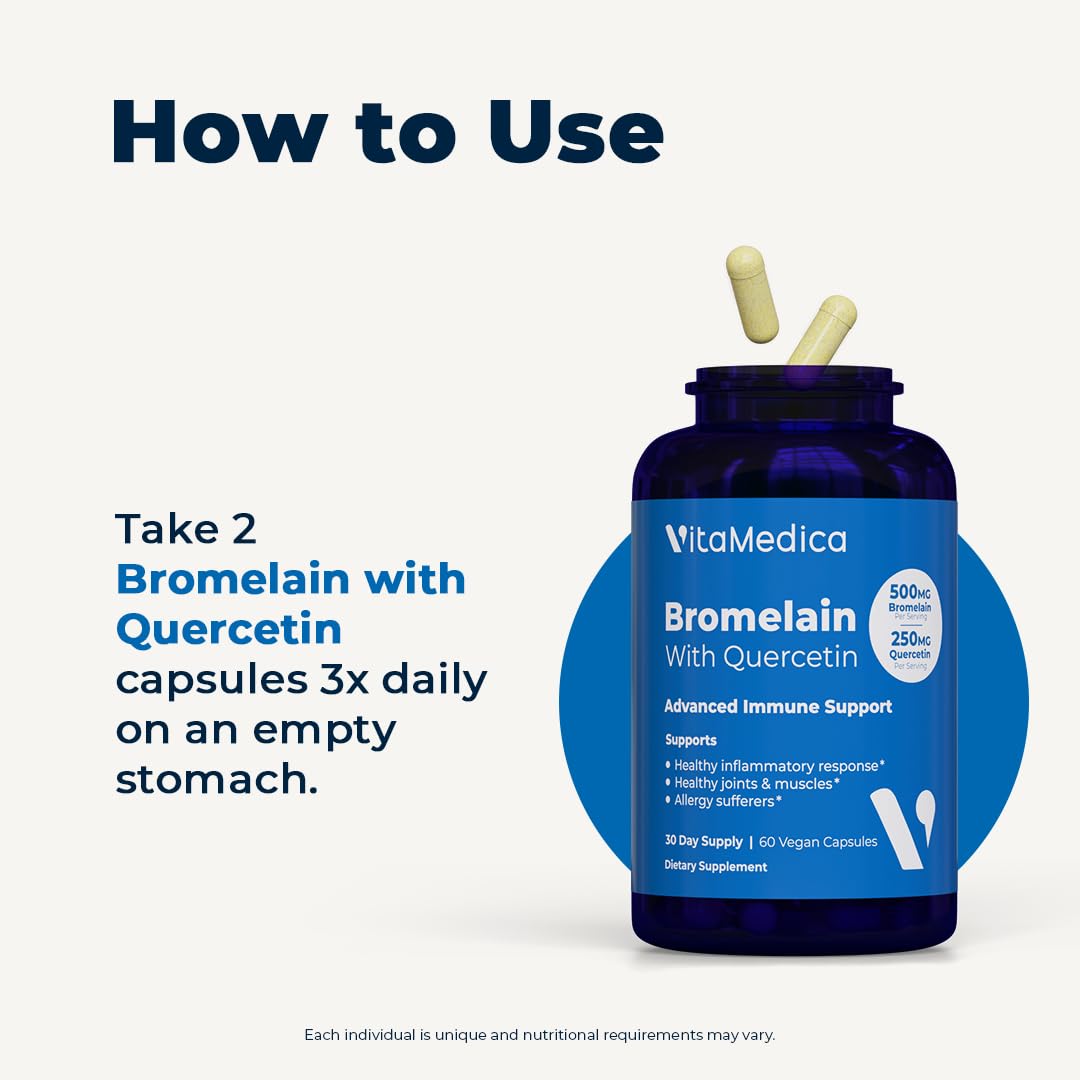 VitaMedica | Arnica Montana 30X + Bromelain with Quercetin + Clinical Support Formula Bundle VitaMedica uk supplements