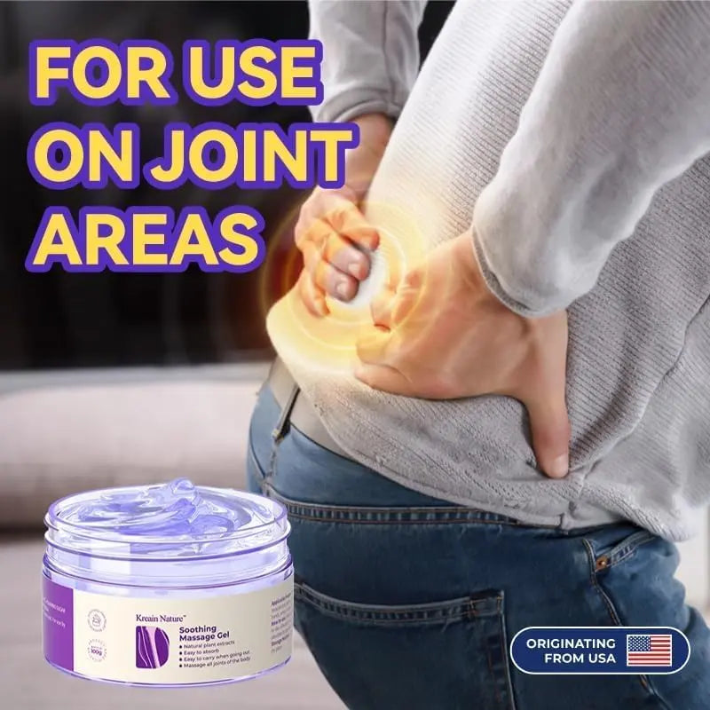 Kreain Nature 2 PCS Joint Gel Purple Soothing Massage Gel Soothes Knees, Lumbar, Neck, Back, Shoulders, Hands, and Feet, 1.76 oz Kreain Nature uk supplements