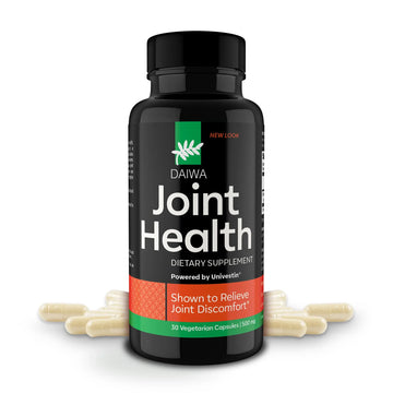 Daiwa Joint Health - Tendon and Ligament Supplements with Chinese Skullcap and Acacia Catechu - Traditional Plant-Based Formula for Active Lifestyles - Non-GMO, 30 Vegetarian Capsules Daiwa Health Development uk supplements
