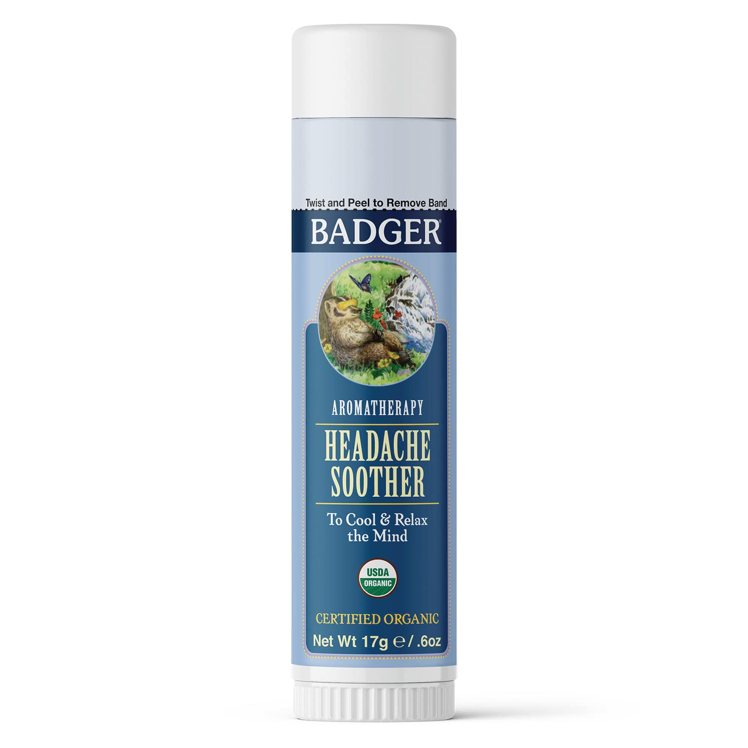 Badger Headache Soother - .6 oz Stick Badger uk supplements
