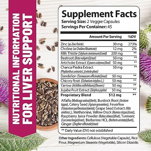 Liver Cleanse Detox & Repair Formula. Liver Support Supplement with Dandelion Root Silymarin WHOLE WORLD WELLNESS uk supplements