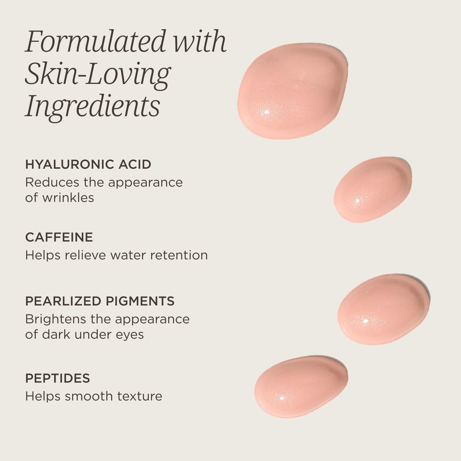 COLLEEN ROTHSCHILD Illuminating Tinted Eye Cream | Instant Brightening Effect | Nourishes & Targets Dark Circles | With Hyaluronic Acid, Caffeine, Pearlized Pigments & Peptides (0.5 fl oz) COLLEEN ROTHSCHILD uk supplements