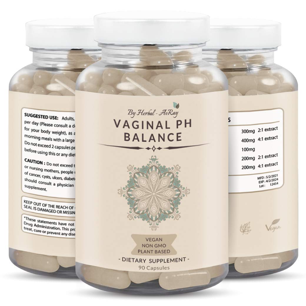 Herbal-avRay Natural Vaginal PH Balance for Women Pills – Supports Vaginal Health Herbal-avRay uk supplements