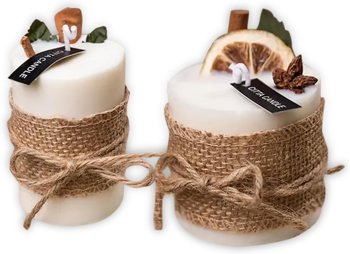 Scented Candles, Natural Soy Wax with Essential Oils, 8 Oz - Long-Lasting Aroma, Aromatherapy Candles Generic uk supplements