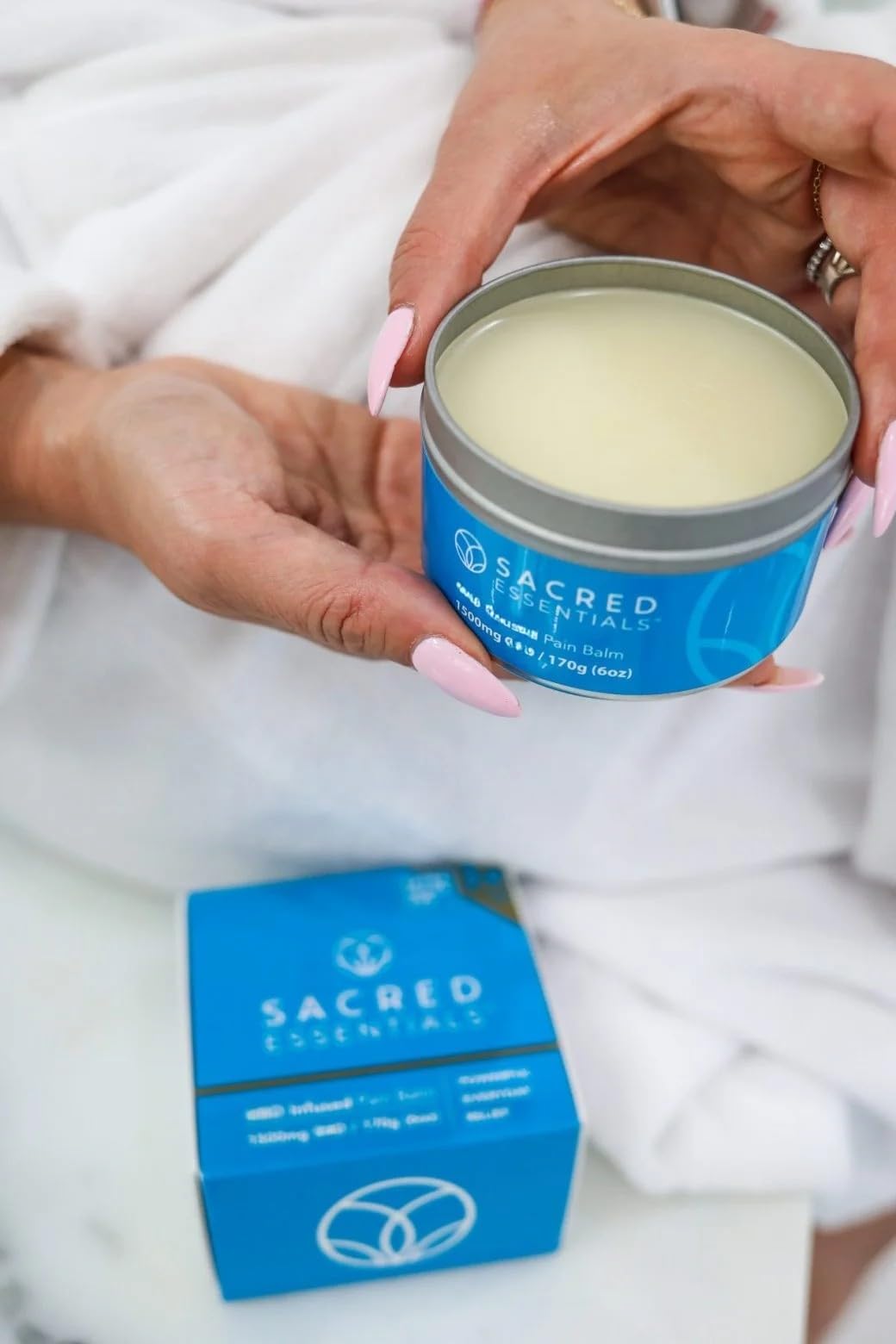 Sacred Essentials™ Extra Strength Hemp Cream, 6 oz, 1500 mg - Ideal for Muscles, HIPS, Joints, Neck, Back, Elbows, Fingers, Hands, and Knees. Made in USA Sacred Essentials uk supplements
