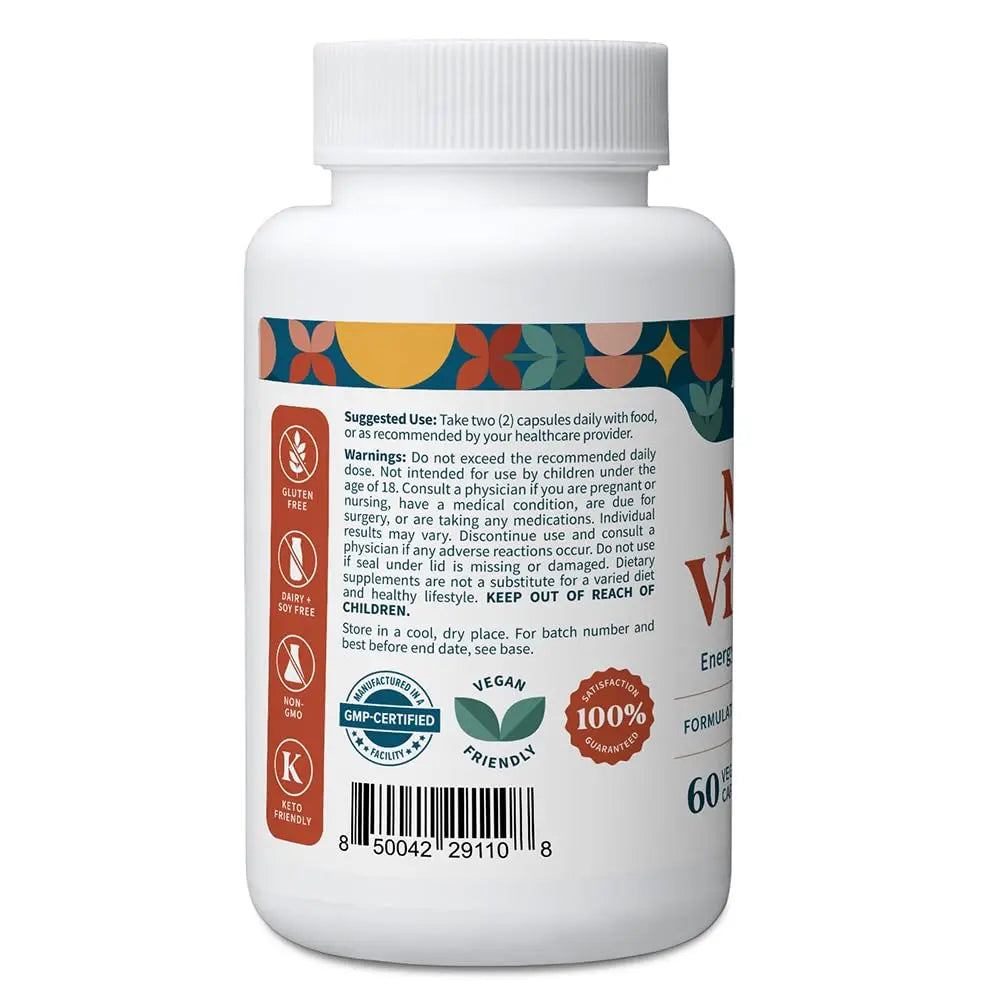 Pattern Wellness Multivitamin for Men & Women – Vitamin A, B, C, D, E – Supports Energy & Wellness – Whole Body Health Pattern Wellness uk supplements