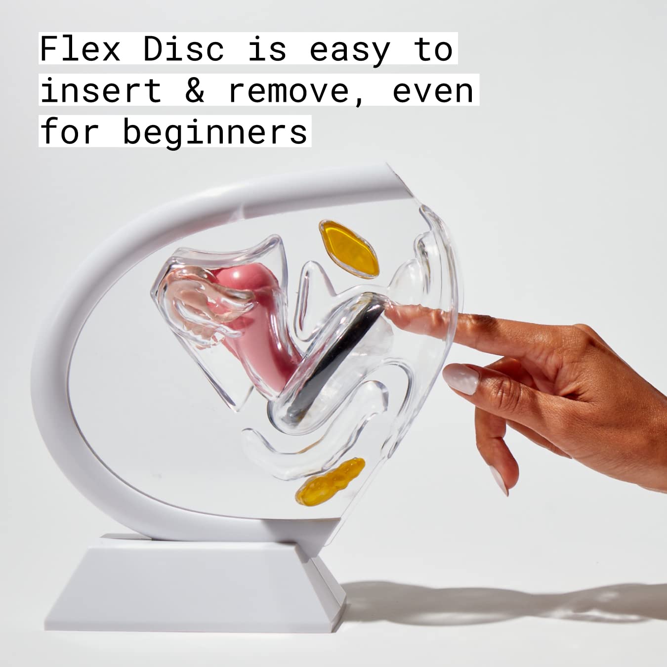 Flex Menstrual Discs | Disposable Period Discs | Reduce Cramps & Dryness | Beginner-Friendly Tampon Alternative | Capacity of 5 Super Tampons | Made in Canada | 12 Count FLEX uk supplements