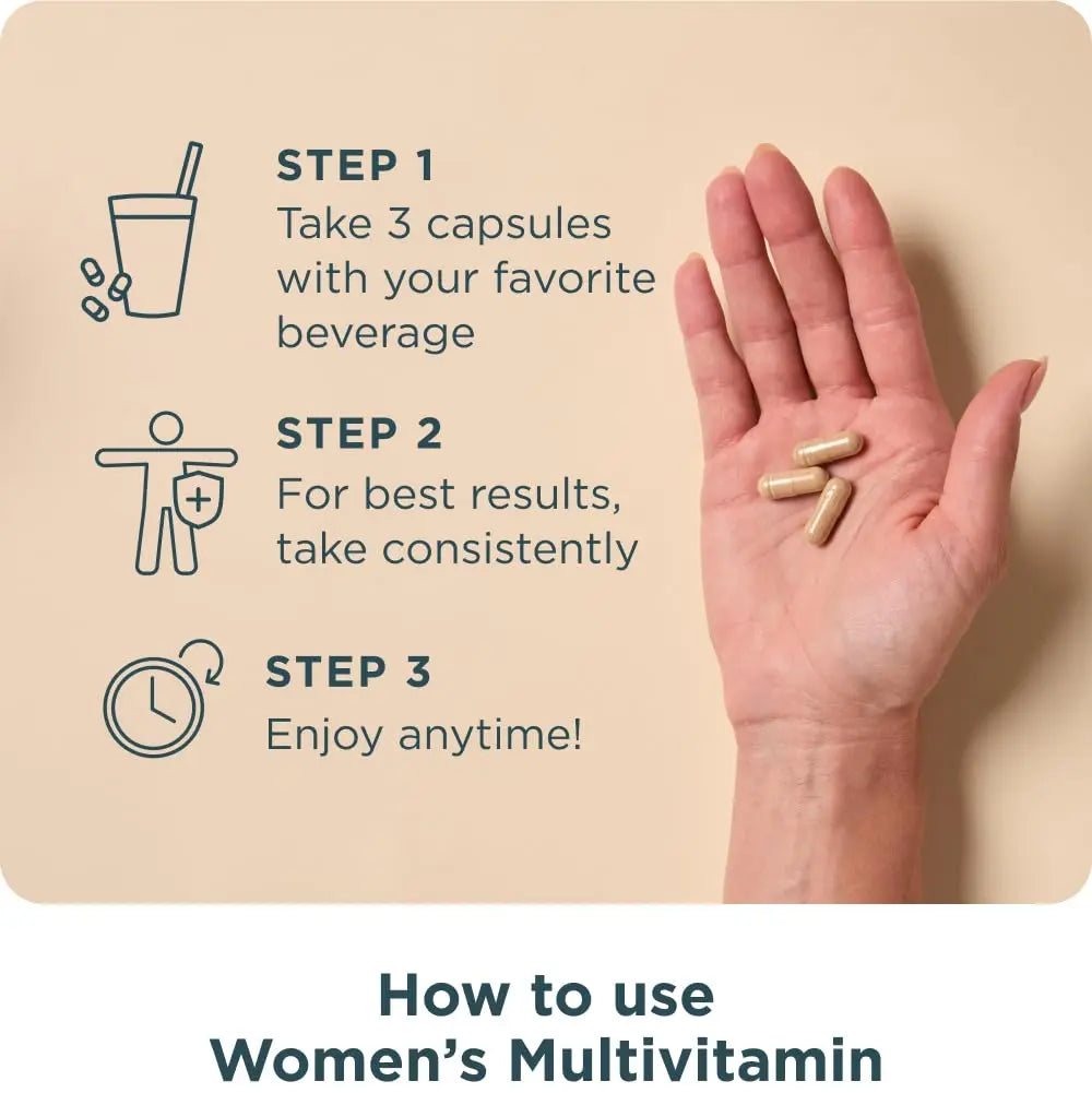 Ancient Nutrition Multivitamin for Women, Multi Women's, Methylated Vitamin D, C, B12, Zinc, Magnesium Ancient Nutrition uk supplements