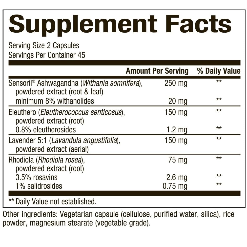 Bioclinic Naturals - Sereni-Pro 90 Vegetarian Capsules Bioclinic Naturals uk supplements