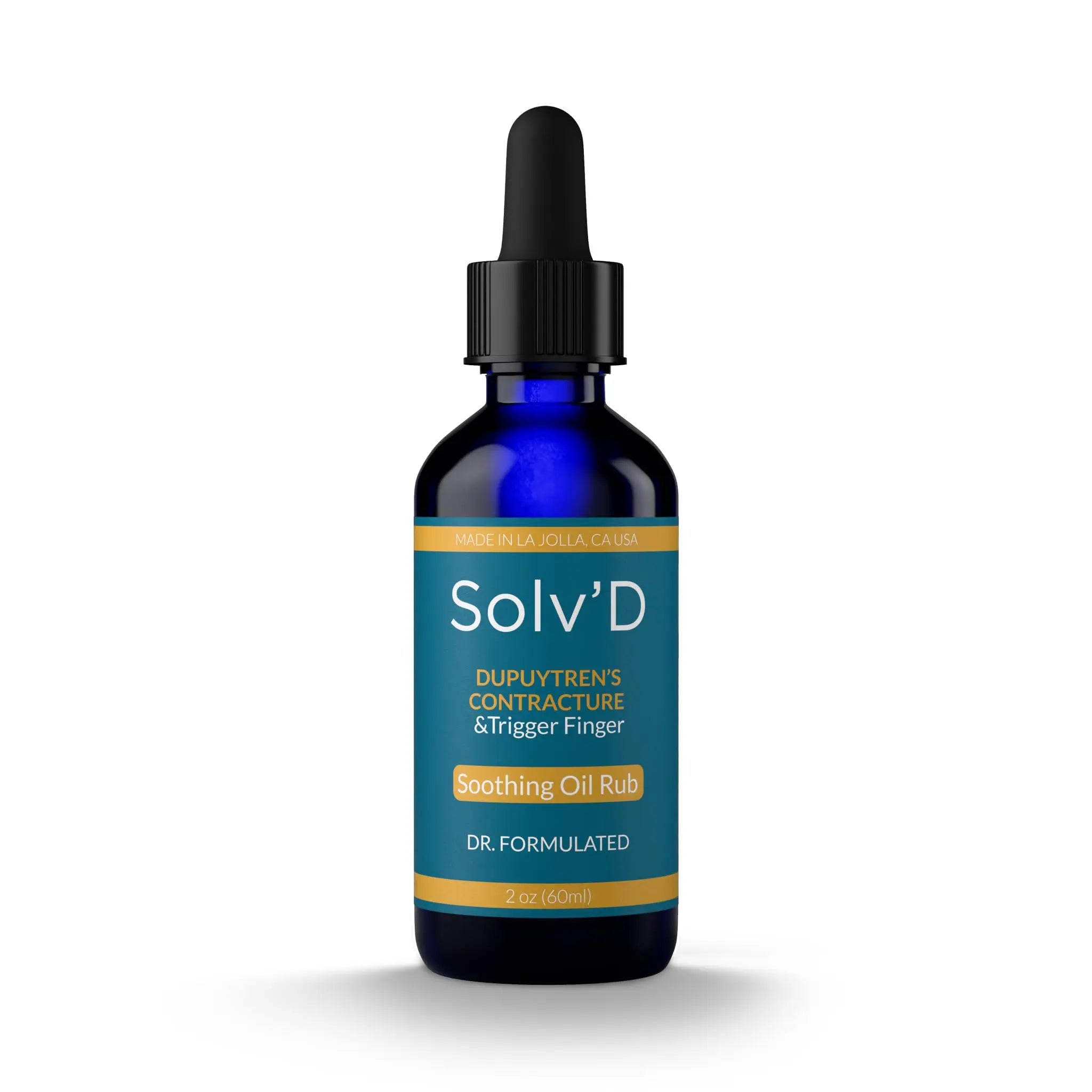 SOLV'D – Natural Relief for Dupuytren’s Contracture | A Powerful Blend of Mixed Tocopherols, Rose Hips, and DMSO, Reduces Scarring and restores Flexibility. Also for Gamer’s Thumb & Trigger Finger! SOLV'D uk supplements