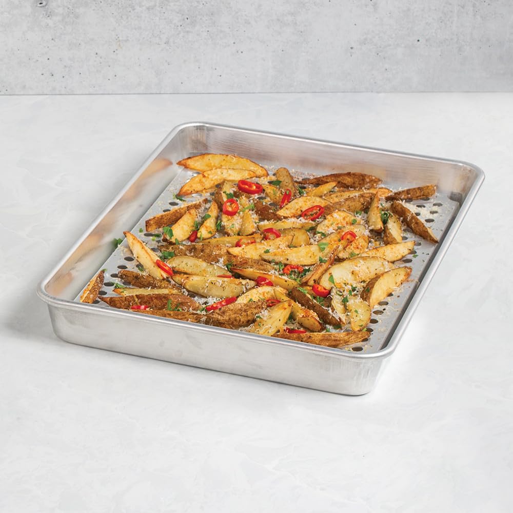 Nordic Ware Naturals High Sided Half Sheet Pan with Multi-Purpose Oven and Cooling Rack Nordic Ware uk supplements