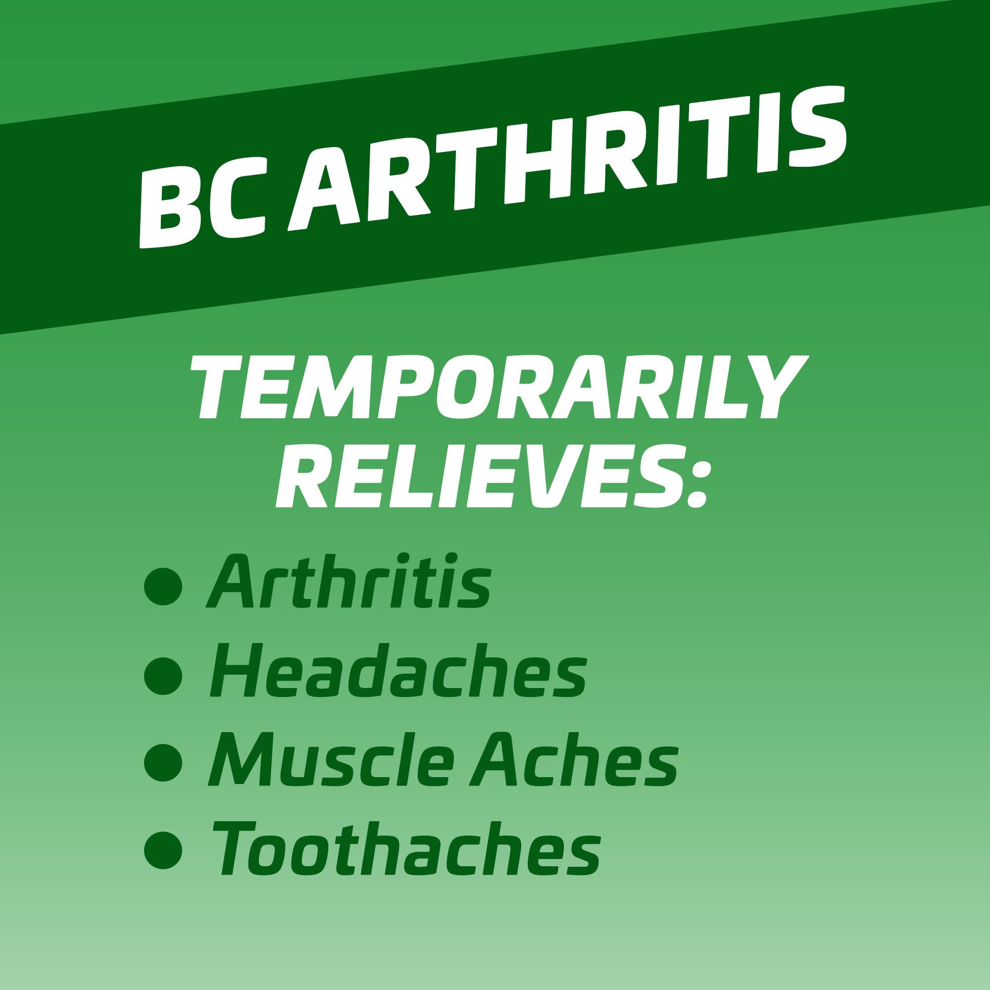 BC Pain Relief Powder, Arthritis Pain, 24 ct (Pack of 1) BC uk supplements