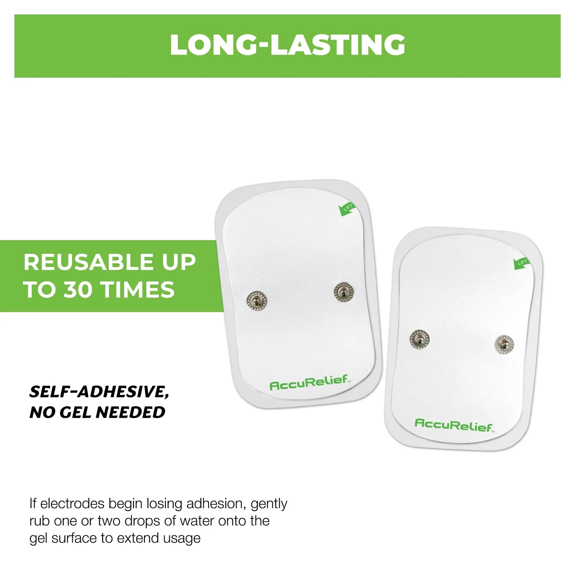 AccuRelief Wireless TENS Unit with Remote Control, TENS Pain Relief Device and Muscle Stimulator, for Back Pain, Neck Pain, Arm and Leg Pain AccuRelief uk supplements