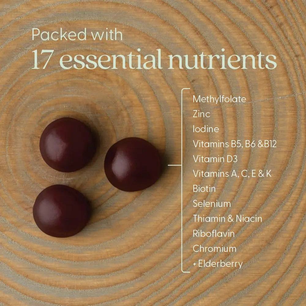 New Chapter Women’s Multivitamin Gummies - 59% Less Sugar, Women’s Gummy Vitamins with Vitamin C, D3 & Zinc New Chapter uk supplements