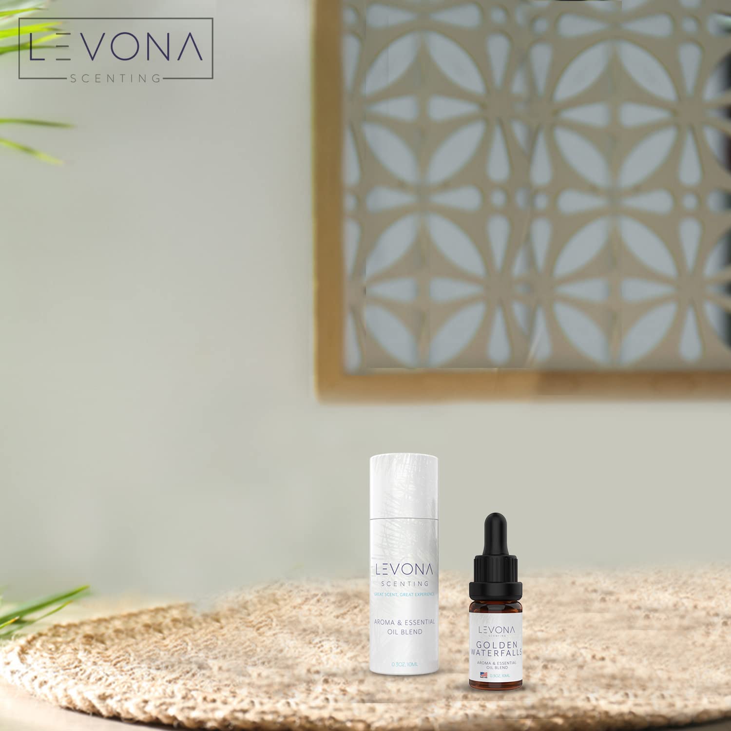 Levona Scent Pure Essential Oils for Diffusers for Home, Hotel & Office - Golden Waterfalls LEVONA SCENT uk supplements