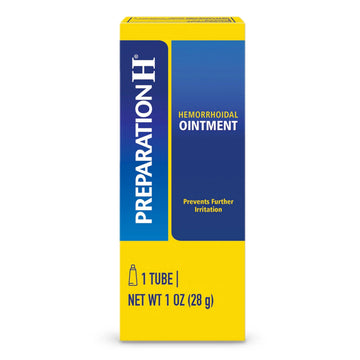 PREPARATION H Hemorrhoid Symptom Treatment Ointment, Itching, Burning & Discomfort Relief, Tube (2.0 Ounce) Preparation H uk supplements
