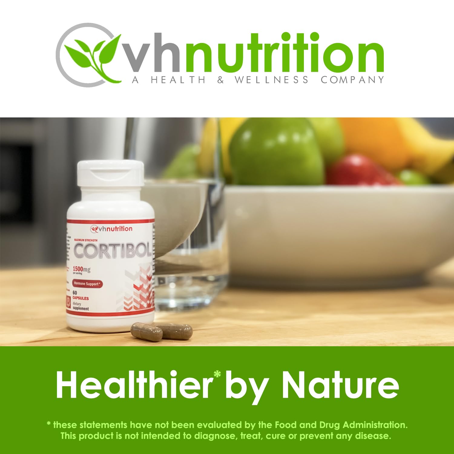 VH Nutrition CORTIBOL | Cortisol Manager* Supplement | Maximum Strength Adrenal VH Nutrition uk supplements