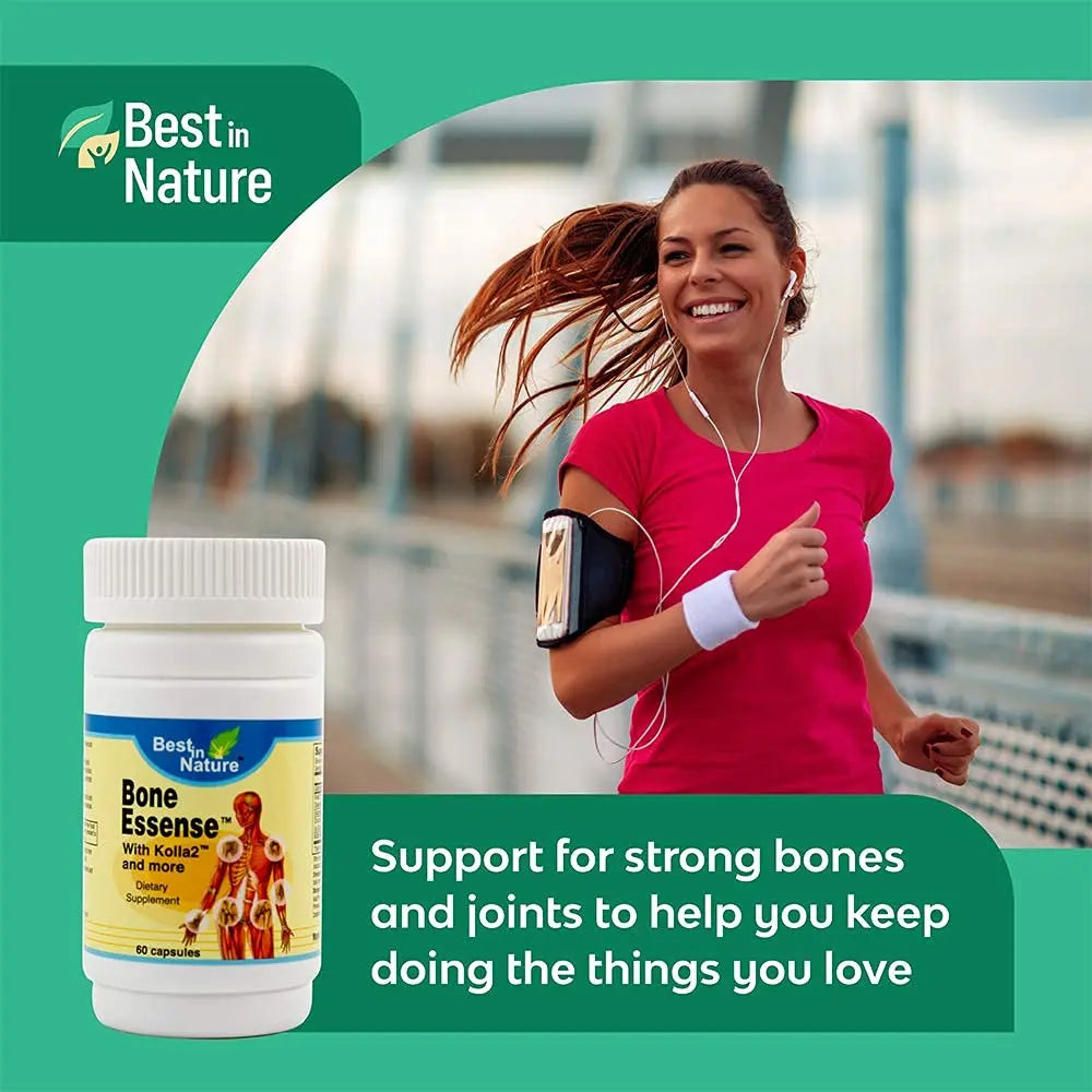 Best in Nature Bone Essense with Kolla2 (Type II Collagen) - Bone and Joint Health Supplement. (60 Count) Best in Nature uk supplements
