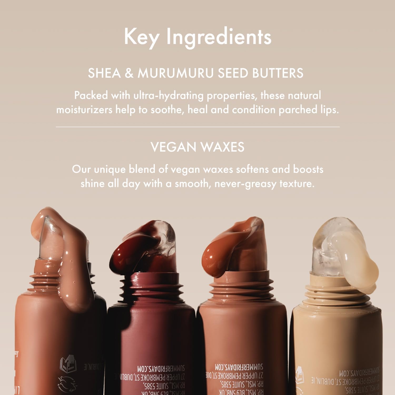 Summer Fridays Tinted Lip Butter Balm - Conditioning Vegan Lip Balm for Instant Moisture, Shine & Hydration - Sheer-Tinted, Soothing Skincare - Vanilla Beige (.5 Oz) Summer Fridays uk supplements