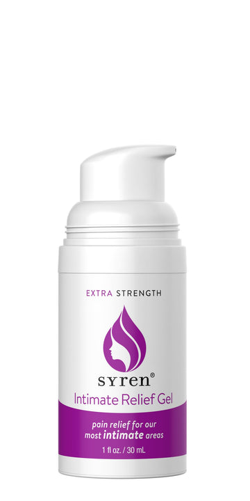Syren Intimate Relief - Intimate Pain Relieving Gel - Relieves Vulva Pain, Throbbing, Spasms SYREN uk supplements