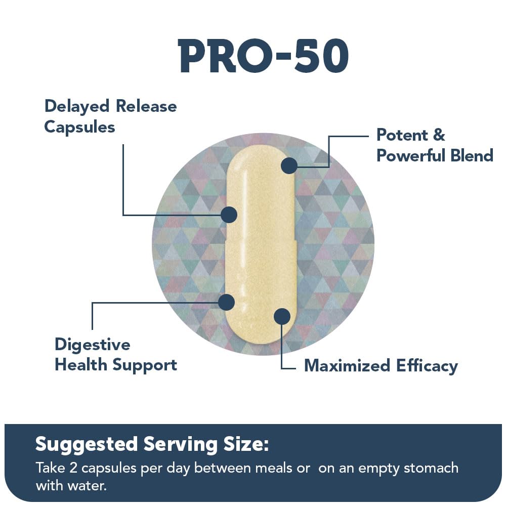 Vitamin Bounty Pro-50 Probiotics Supplement- 13 Probiotic Strains, Gut Health Vitamin Bounty uk supplements