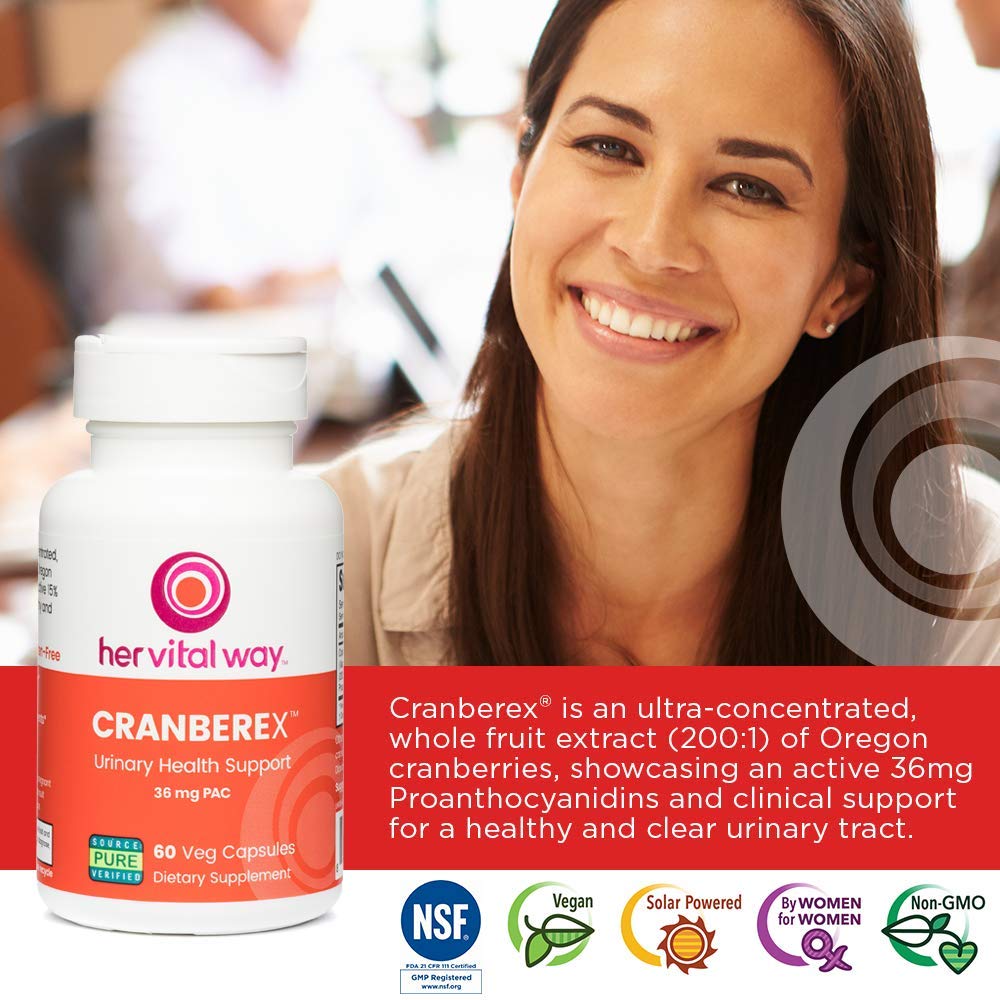 her vital way Cranberex - Cranberry Pills for Women and Men - Cranberry Supplement her vital way uk supplements