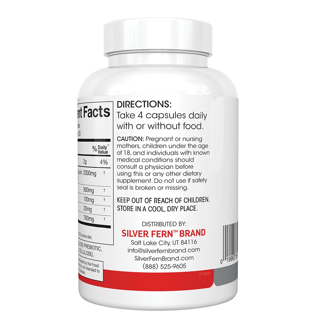 Silver Fern Cleanse - Daily Gut - 1 Bottle - 120 Capsules - 30 Day Supply - Immunoglobulin G, A & M -(IgG, IGA, IgM) - Postbiotic Silver Fern uk supplements