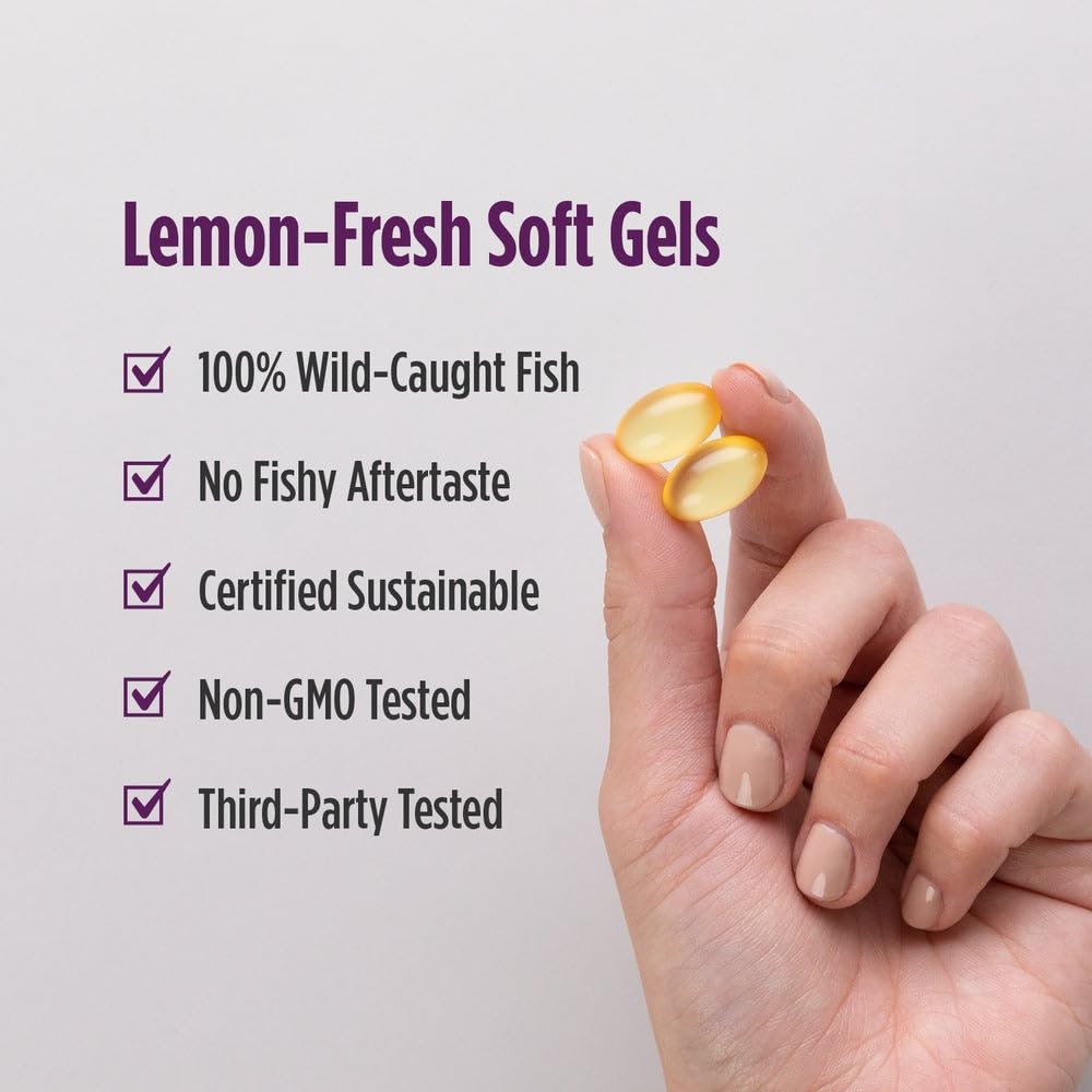 Nordic Naturals Omega Woman, Lemon - 120 Soft Gels - 500 mg Omega-3 + 800 mg Evening Primrose Oil - Healthy Skin & Optimal Wellness - Non-GMO - 60 Servings Nordic Naturals uk supplements