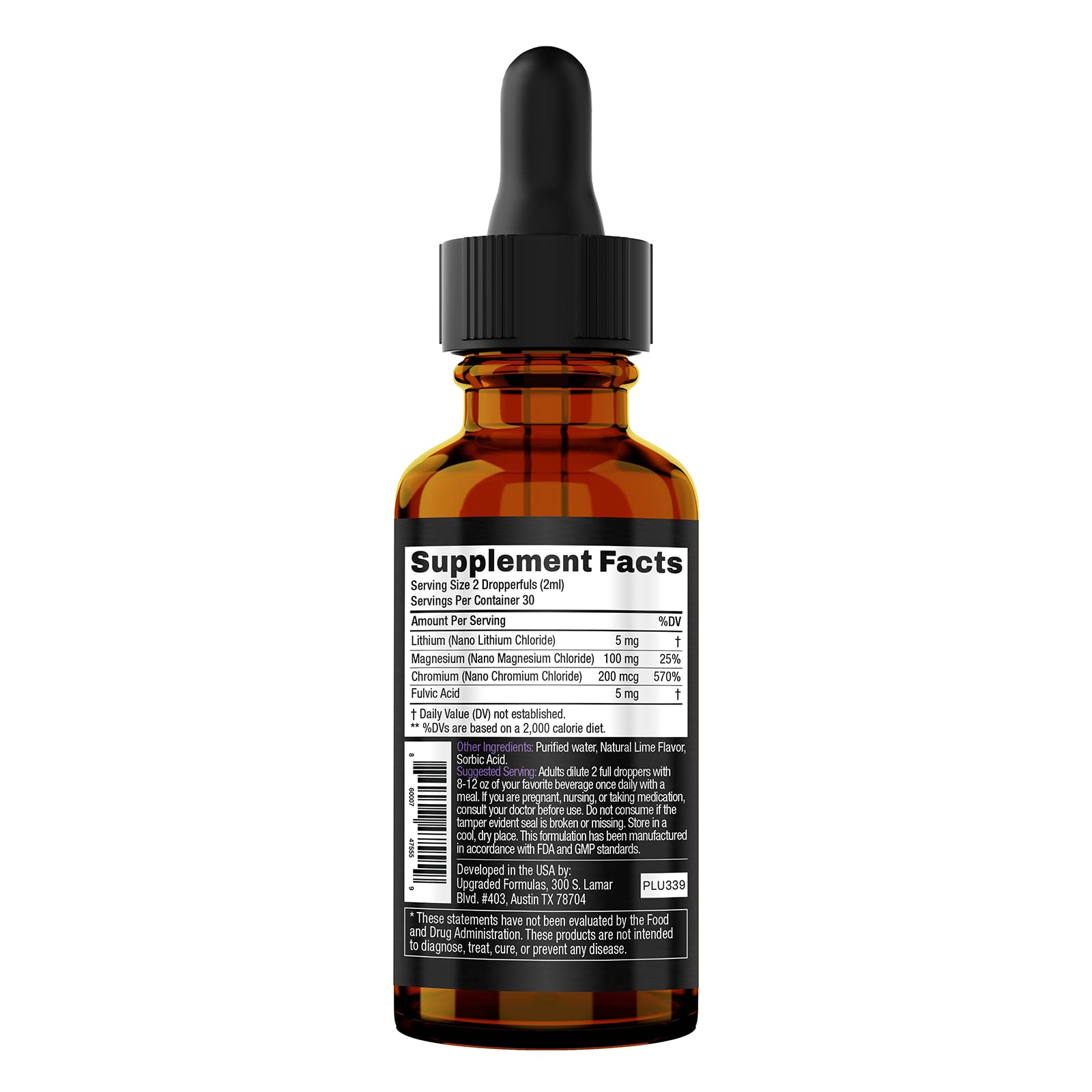 Upgraded Formulas Mood Support Supplement - Feel Calm and Uplifted All Throughout The Day, 2 fl oz Upgraded Formulas uk supplements