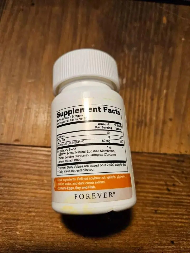 Forever Move - Advanced Joint & Muscle Supplement w/NEM, Supports Joint Comfort, Flexibility, and Fast Recovery, Gluten-Free - 90 Softgels Forever Living Products uk supplements