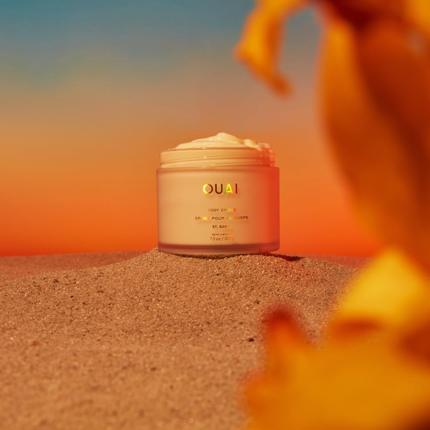 OUAI Body Cream, St. Barts - Hydrating Whipped Body Cream with Cupuaçu Butter, Coconut Oil and Squalane - Softens Skin and Delivers Healthy-Looking Glow - Sulfate-Free Skin Care (7.5 Oz) OUAI uk supplements
