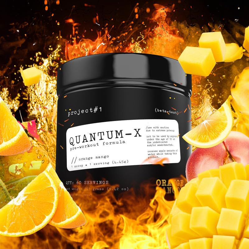 Project #1 Quantum-X Nutrition: Advanced Pre-Workout Powder for Men and Women Project #1 uk supplements