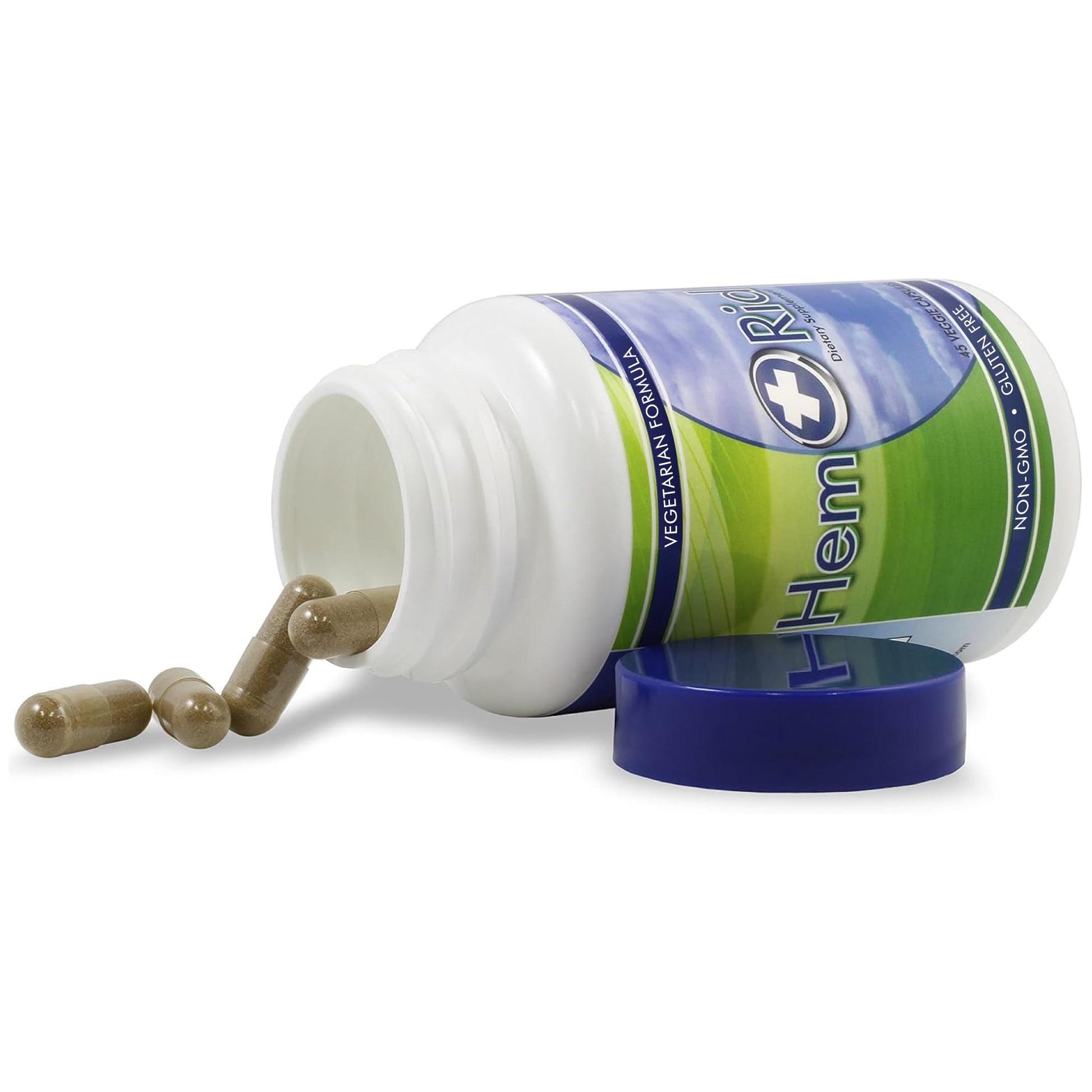 HemRid Best Hemorrhoid Supplement, Reduce Itching, Irritation, Bleeding, Burning in 2-5 Days, Clinically Tested Ingredients Provide Fast Relief in 120 Days HemRid uk supplements