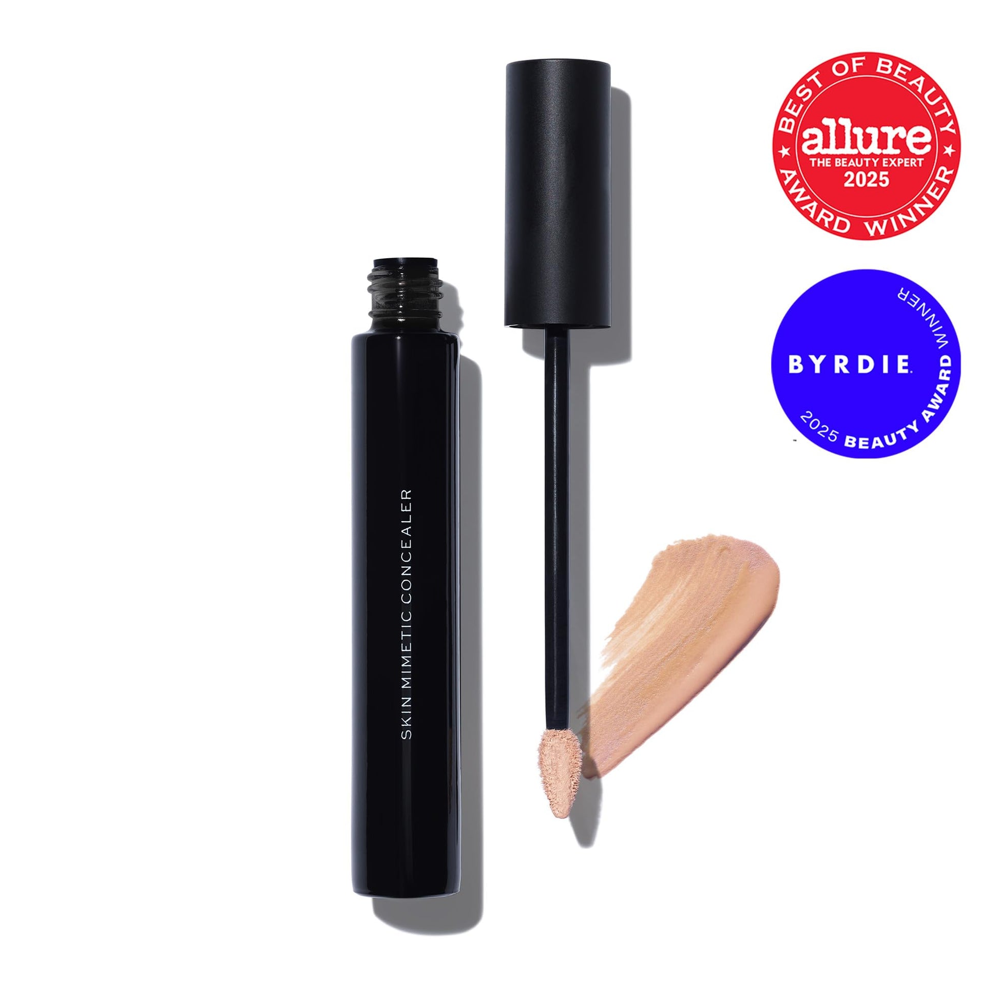 MAKE Beauty Skin Mimetic Concealer Buildable Medium Coverage Hydrating Concealer for Dark Circles Spot Concealing Brightening Crease-Free, Including Mature Skin. Radiant Finish. 08 Medium Tan Neutral MAKE uk supplements