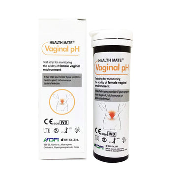 Vaginal Health pH Test Strips Without Swabs - Monitor Vaginal Intimate Health (Pack of 25) DFI uk supplements