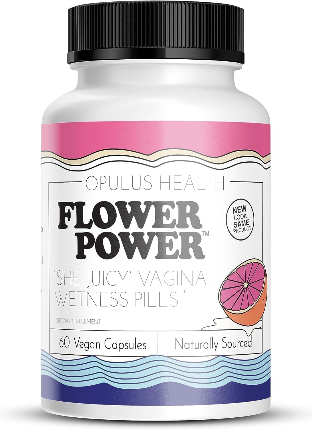 Flower Power ‘She Juicy’ Supplement for Vaginal Health | Slippery Elm Bark | Feminine Flower Power uk supplements