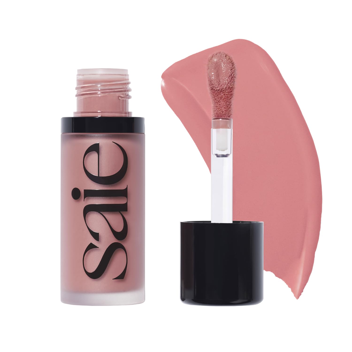 Saie Dew Liquid Blush for Cheeks - Hydrating Cream Blush Stick with a Blendable + Buildable Formula - Skincare Infused Dewy Cheek Tint for a Natural Flush - Glowy Makeup Essential - Lady (.40 oz) Saie uk supplements