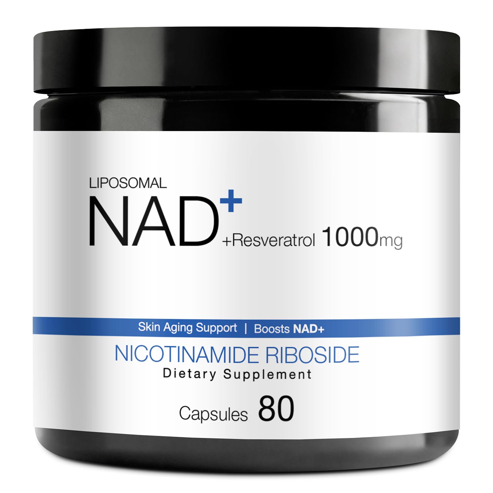 DUCRKACS NAD Supplement - NAD Nicotinamide Riboside Resveratrol 1000mg for Men Women, Liposomal NAD Plus for Energy Anti-Aging, NR Supplement for Energy, Focus, Boost NAD+ DUCRKACS uk supplements