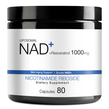 DUCRKACS NAD Supplement - NAD Nicotinamide Riboside Resveratrol 1000mg for Men Women, Liposomal NAD Plus for Energy Anti-Aging, NR Supplement for Energy, Focus, Boost NAD+ DUCRKACS uk supplements